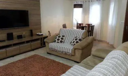 Sobrado à venda, 3 quartos, 1 suíte, 5 vagas, Vila Linda - Santo André/SP