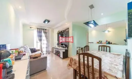 Apartamento à venda, 3 quartos, 1 vaga, Vila Homero Thon - Santo André/SP