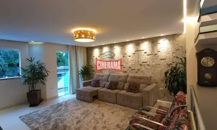 Sobrado à venda, 3 quartos, 3 suítes, 4 vagas, vila santa teresa - santo andré/sp