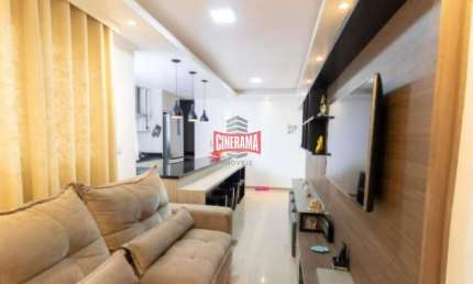 Cobertura à venda, 2 quartos, 1 suíte, 1 vaga, Vila Alzira - Santo André/SP