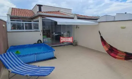 Cobertura à venda, 2 quartos, 1 suíte, 2 vagas, Campestre - Santo André/SP