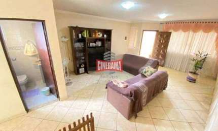 Sobrado à venda, 3 quartos, 1 suíte, 4 vagas, Jardim do Estádio - Santo André/SP