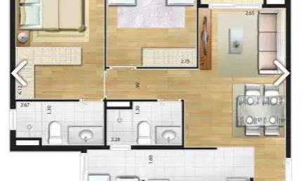 Apartamento à venda, 3 quartos, 1 suíte, 2 vagas, jardim são caetano - são caetano do sul/sp