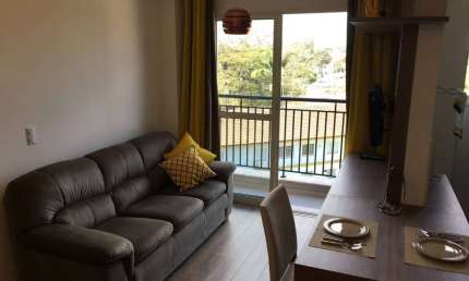 Apartamento 100% mobiliado na Av. São Camilo - Cond. Address Granja Viana!
