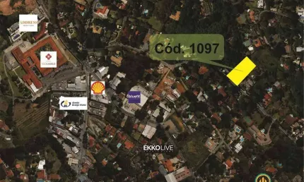 Chác. do refúgio (lote) est zurique at: 2.532 m² - zum (zona uso misto)
