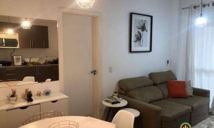 Charmoso apartamento 100% mobiliado - Cond Address Granja Vianna