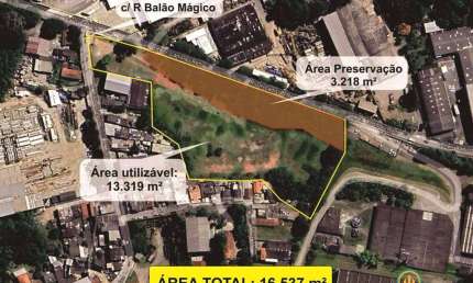 Área (ZUM) com 16.537 m² - Altura Km 29 Rod. Rap. Tavares