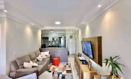 Apartamento térreo 2 dormts (1 suíte)3o.dormit.reversível, no centro Cotia