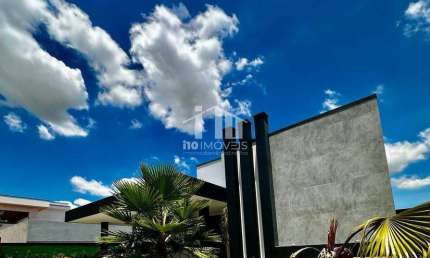 BELÍSSIMA CASA TÉRREA RESIDENCIAL DOS LAGOS -4 SUÍTES