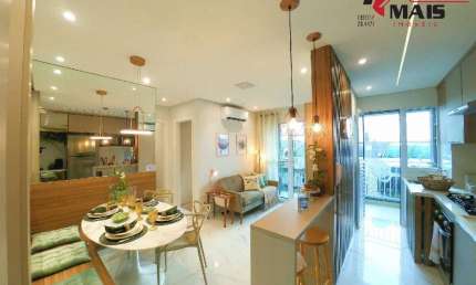 MAXY Franceschini, 56m², 2 quartos, 1 suíte, varanda gourmet, Hortolândia