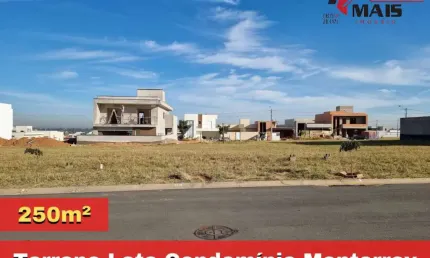 Terreno a venda no Condomínio Monterrey - Monte Mor