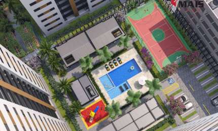 HM Maxi Campinas, 64,49m², 3 dormitórios, suíte, varanda com churrasqueira