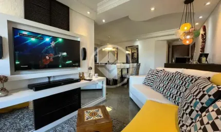 Apartamento MOBILIADO - 104m² Privativos - 3 Dormitórios sendo (1 suíte ) - 1 vaga codigo: 123317
