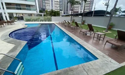 Edifício  belize, apto. 207m², próximo iguatemi, 4 suítes, + dce, moveis, , ampla varanda,  3 vagas , guararapes