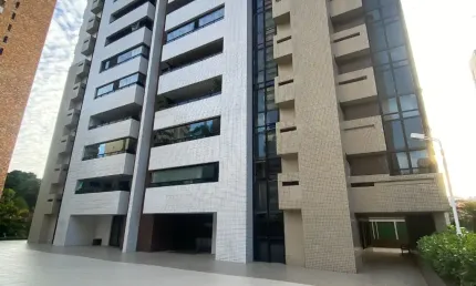 Apartamento 261m², meireles, 3 suites 100% projetado, + gabinete + estar intimo, dce, 3 vagas