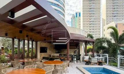 Apartamento, 226m², em condomínio de alto padrão, 4 suites 100% projetado, dce, 4 vagas, aldeota