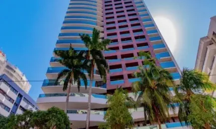 Apartamento 402m²,  Vista Mar, 4 Suites, Gabinete   + Estar Intimo, Próximo a 300 Metros da Av. Beira Mar , 5  Vagas