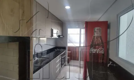 Cobertura com 3 quartos para alugar na travessa joão mendes, 90, vila scarpelli, santo andré por r$ 4.000