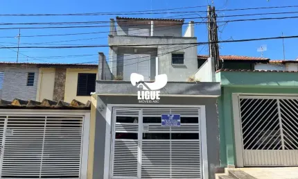 Casa com 3 quartos à venda na Rua Almir Ribeiro, 24, Vila Camilópolis, Santo André por R$ 530.000
