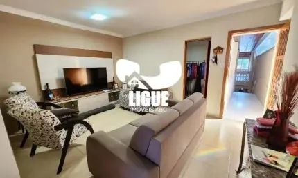 Casa com 4 quartos à venda na Travessa Itaúna, 133, Campestre, Santo André por R$ 799.990