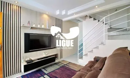 Casa com 2 quartos à venda na Rua Jaguari, 557, Campestre, Santo André por R$ 670.000