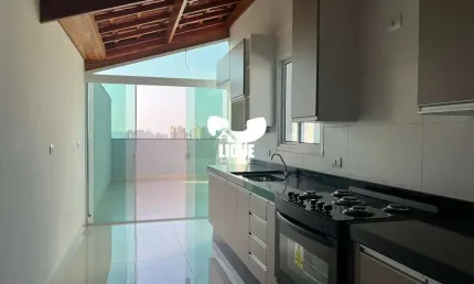 Cobertura com 2 quartos à venda na Rua Anhanga, 135, Vila Alzira, Santo André por R$ 450.000