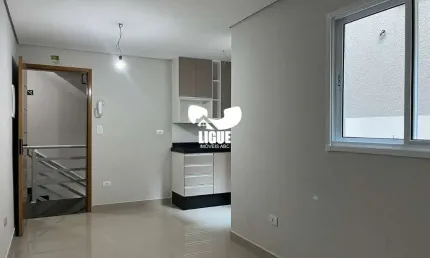 Apartamento com 2 quartos à venda na Rua Anhanga, 135, Vila Cecília Maria, Santo André por R$ 350.000
