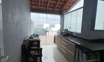Cobertura com 2 quartos à venda na Rua Francisco Inácio, 316, Vila Vitória, Santo André por R$ 409.000