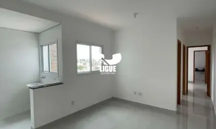 Apartamento com 2 quartos à venda na Rua Trípoli, 226, Vila Alzira, Santo André por R$ 320.000