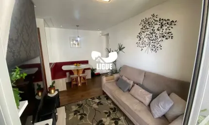 Apartamento com 2 quartos à venda na Rua Giovanni Battista Pirelli, 1463, Vila Homero Thon, Santo André por R$ 325.000