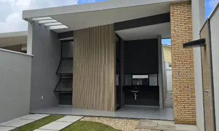 Casa plana no bairro jangurusso em fortaleza - pronta para morar