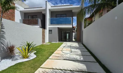 Casa duplex no bairro sapiranga fortaleza - pronta para morar