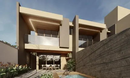 Lançamento no bairro edson queiroz de casas duplex - fortaleza