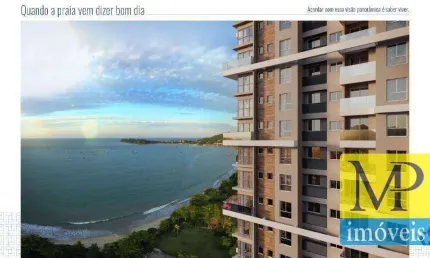 Apartamento com 3 dormitórios à venda, 100 m² por R$ 1.630.224,92 - Praia de Armação do Itapocorói - Penha/SC