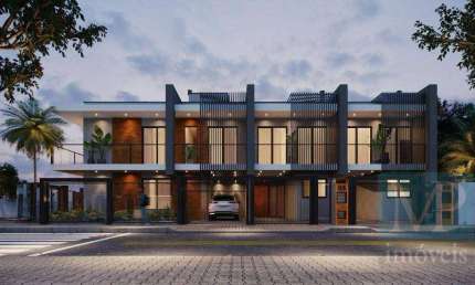Sobrado com 3 dormitórios à venda, 104 m² por R$ 650.000 - Itacolomi - Balneário Piçarras/SC