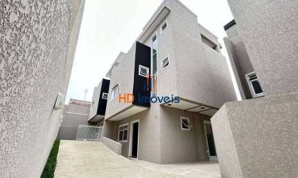 Sobrado com 3 quartos (suíte), 02 vagas à venda, 120 m² por R$ 660.000 - Xaxim - Curitiba/PR