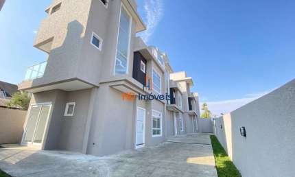 Sobrado com 3 quartos (suíte), terraço com churrasqueira à venda por R$ 670.000 - Boqueirão - Curitiba/PR
