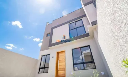 Sobrado com 3 dormitórios à venda, 116 m² por R$ 699.000,00 - Lindóia - Curitiba/PR