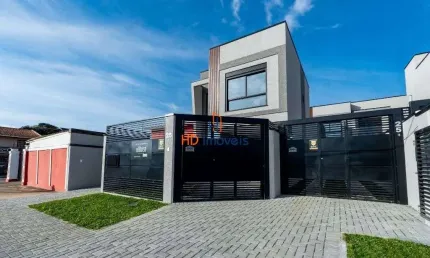 Sobrado com 3 dormitórios à venda por r$ 699.000,00 - uberaba - curitiba/pr