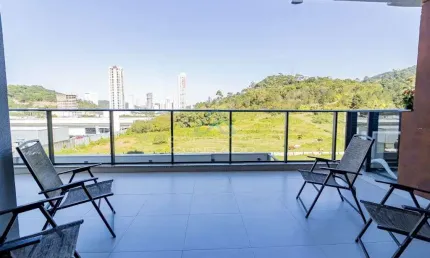 Apartamento no Edificio Brava Garden Home Club - Praia Brava, Itajai - Torre B  DIFERENCIADO / Sacada ampla