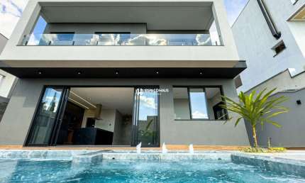 Casa em condomínio fechado com 3 quartos à venda na Rodovia João Ceccon, Jardim Vila Paradiso, Indaiatuba por R$ 3.600.000