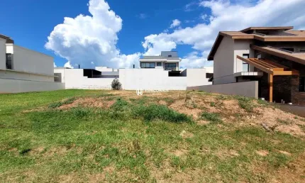 Terreno em condomínio fechado à venda na avenida fábio ferraz bicudo, jardim residencial dona lucilla, indaiatuba por r$ 780.000