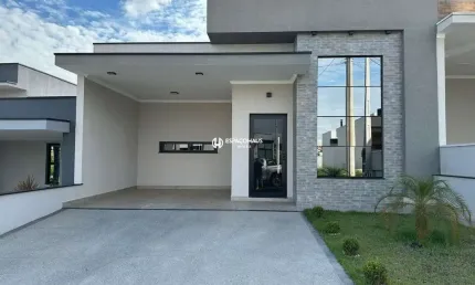 Casa em condomínio fechado com 3 quartos à venda na márcio josé battistuci, loteamento park gran reserve, indaiatuba por r$ 1.200.000