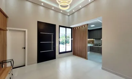 Casa em condomínio fechado com 3 quartos à venda na Márcio José Battistuci, Loteamento Park Gran Reserve, Indaiatuba por R$ 1.300.000