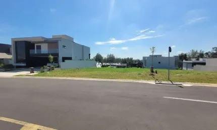 Terreno em condomínio fechado à venda na Avenida Bernardino Bonavita, Jardim Santa Rita, Indaiatuba por R$ 1.250.000