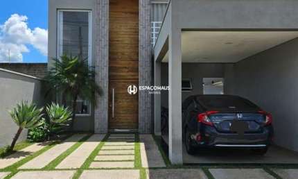 Casa em condomínio fechado com 3 quartos à venda na Rua Um, Jardim Park Real, Indaiatuba por R$ 1.042.600