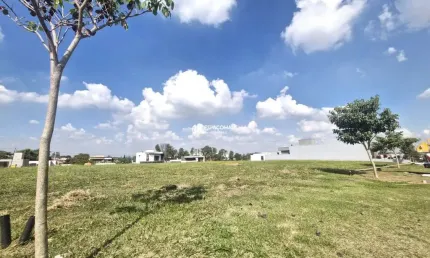 Terreno em condomínio fechado à venda na Estrada Municipal José Costa de Mesquita, Chácara Alvorada, Indaiatuba por R$ 620.000