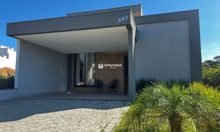 Casa em condomínio fechado com 3 quartos à venda na Márcio José Battistuci, Loteamento Park Gran Reserve, Indaiatuba por R$ 1.490.000
