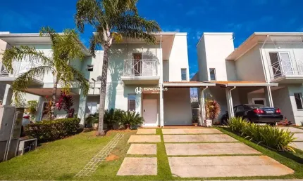 Casa em condomínio fechado com 3 quartos para alugar na alameda josé amstalden, chácara belvedere, indaiatuba por r$ 8.000