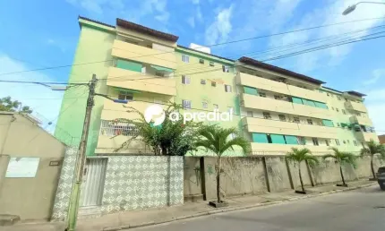 Apartamento com 2 quartos para alugar no centro, fortaleza , 69 m2 por r$ 1.200